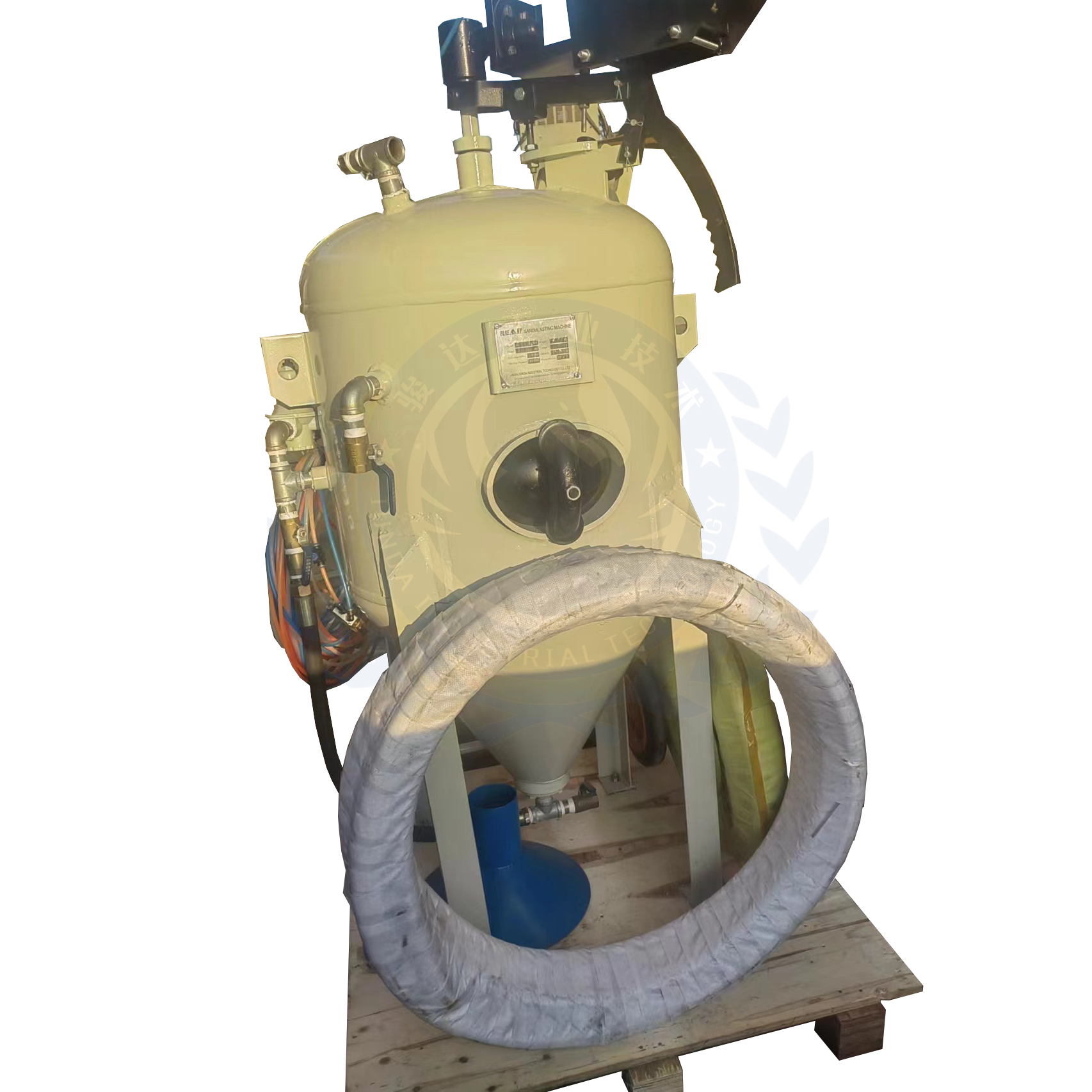 Wood Sandblasting Equipment with Sandblasting Hopper Sandblast Hose Price