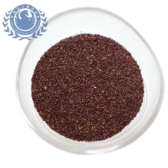 High Quality Rock hard Garnet 3060 stone polishing powder rock garnet sand 30/60 sand blasting