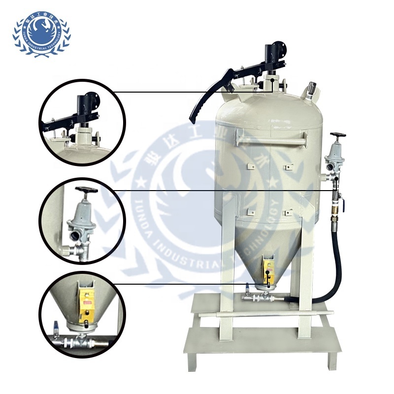 Hight Pressure wet dry sand blasting machine Sandblasting Tank dustless sandblasters machine sandblasting machine industrial