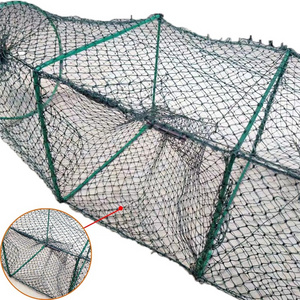 China Hot Selling 9.2M Aquaculture net Shrimp Lobster cage Crab Pot Crayfish Pot Fishing Nets for Sale