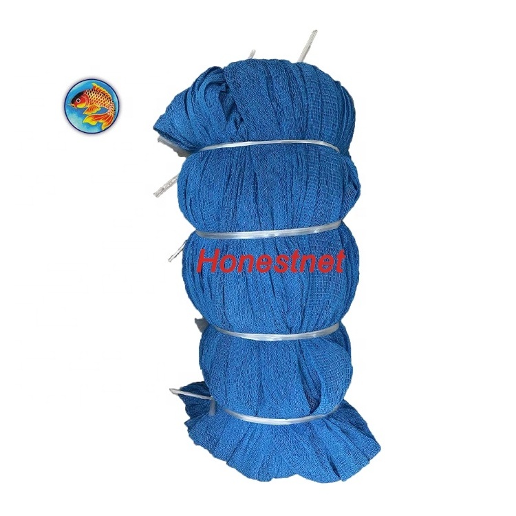 Honestnet Factory Wholesale filet de pche pesca Nylon Multifilament Single knot Trawl Fishing Nets