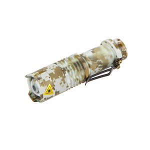 Powerful Waterproof Emergency Fast Track camouflage TorchLigh Mini Tactical 18650 Rechargeablet Best led Flashlight