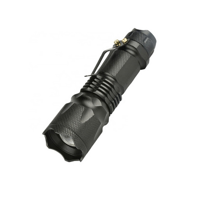 Mini Pocket T6 LED Flashlight 1000LM Adjustable Focus Zoom Handheld Torch Waterproof brightest 18650 rechargeable LED flashlight