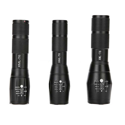 Security portable Flashlight X800 G700 Tactical Waterproof Led t6 outdoor waterproof tactical flashlight