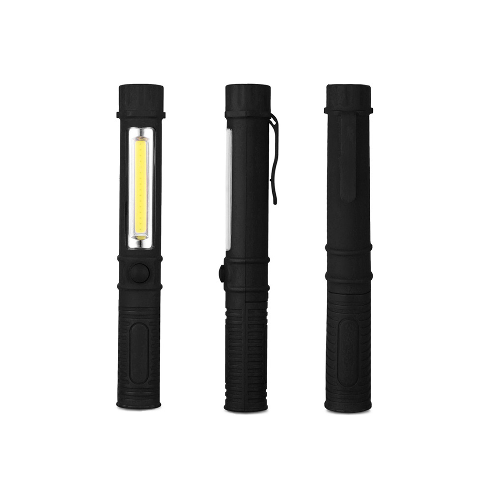 Waterproof magnetic Work Lamp bar 3A Battery mini Led Flashlight car repair Light cob led portable Auto Overhaul work light