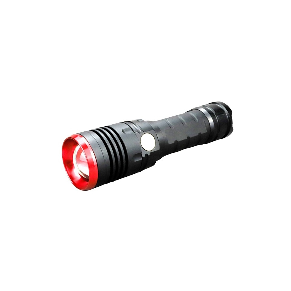 High power USB X900 Flashlight LED T6 Torch Zoomable Flash Light Lamp Lighting tactical flashlight 1000 lumens