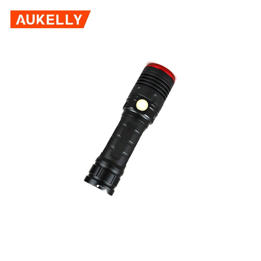 High power USB X900 Flashlight LED T6 Torch Zoomable Flash Light Lamp Lighting tactical flashlight 1000 lumens