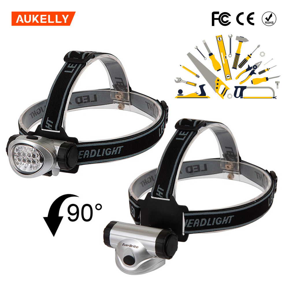 Hot AAA battery high power 8 LED headlamp 60LM promotional led headlamp flashlight