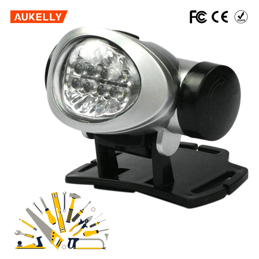 Hot AAA battery high power 8 LED headlamp 60LM promotional led headlamp flashlight