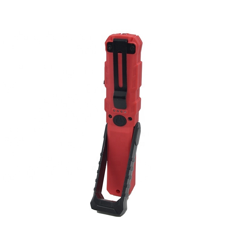 COB LED Work Flashlight Portable Rechargeable Inspection For Repairing Working Garage Workshop With Magnetic Base Torch Lamp