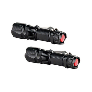 18650 AAA Battery J5 Outdoor Pocket Carry Emergency 5 Mode T6 Zoomable Rechargeable LED shock resistant tactical flashlight