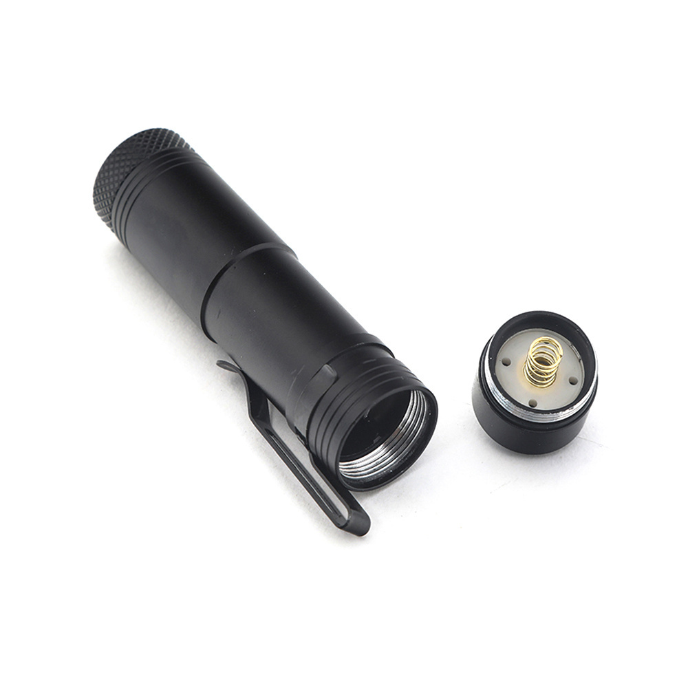 MiniQ5 LED Flashlights bulk Portable Lanterna Powerful Penlight Zoomable Keychain Torch Torch Lamp 4 Mode cob flashlight 14500