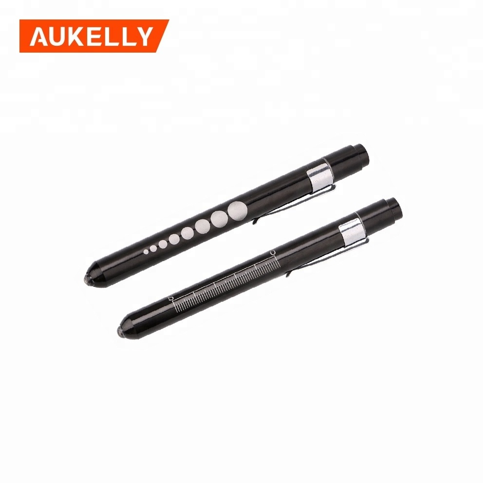 Lightweight Pupil Gauge Engraved Doctor Diagnostic Penlight Nurse Medical Led Pen Light Torch Flashlight