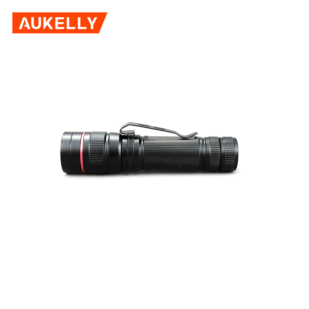 Aukelly LED Flashlight T6 1000Lumen 3 Mode tactical flexible led torch light japanese torch