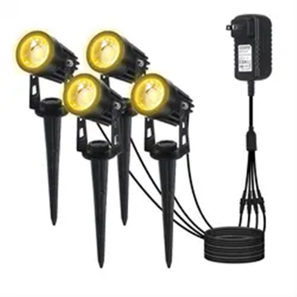 Solar Spot Lights Outdoor Garden Brightest 4-in-1 Landscape Lights Solar Spotlight IP65 Waterproof Spot Light