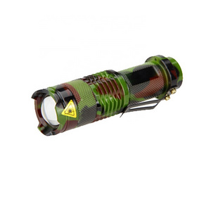 Powerful Waterproof Emergency Fast Track TorchLight camouflage flashlights Mini Tactical Rechargeable Best led Flashlight