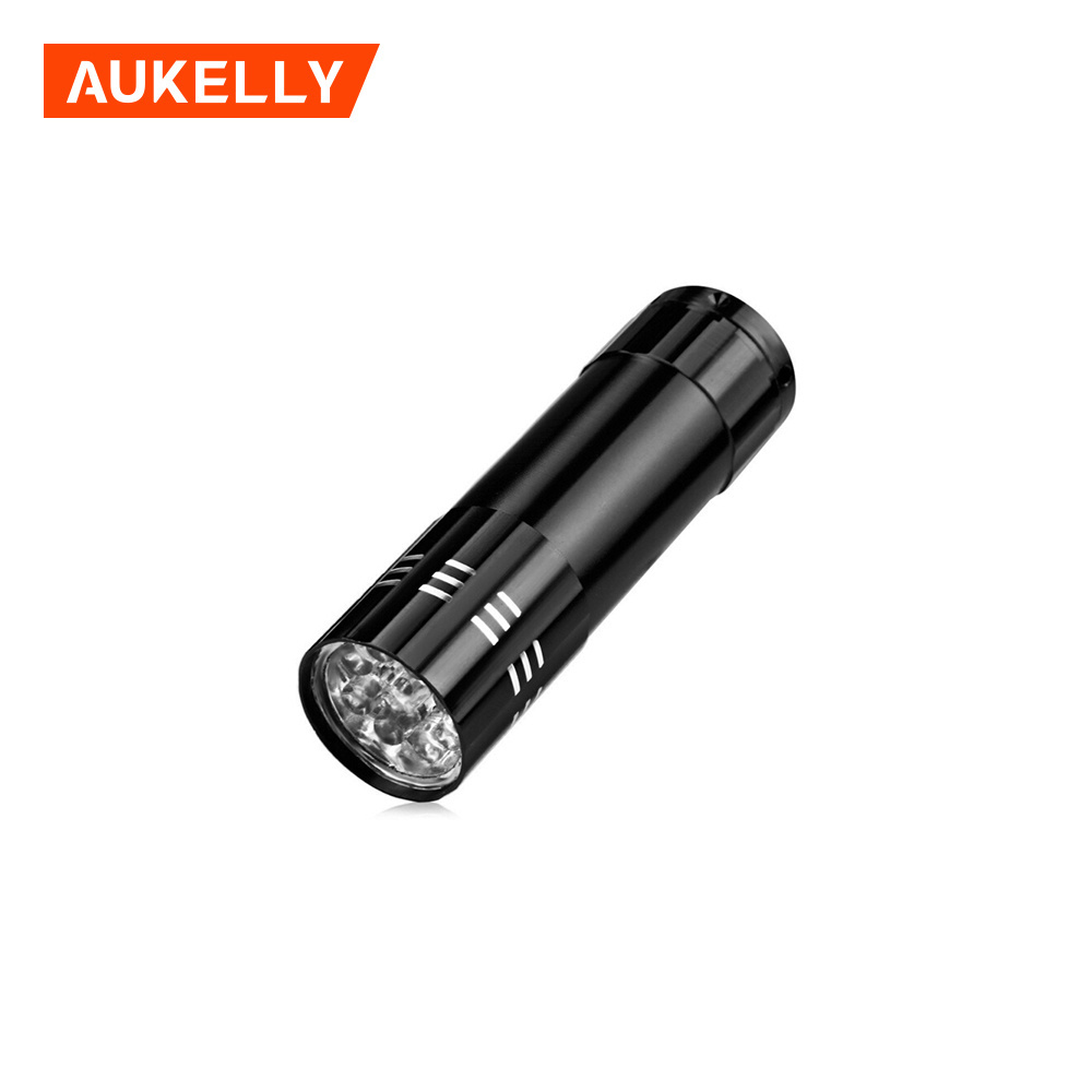 Aukelly LED waterproof Aluminum alloy 3w UV 395nm torch flashlight 365nm uv led torch