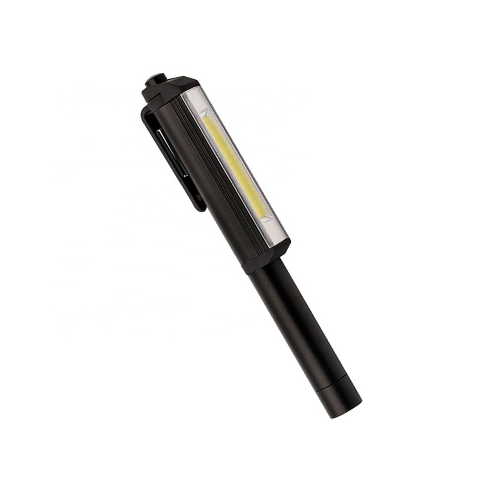 super bright Work light Pocket LED Pen Light with Magnet cob rechargeable Portable pen flexible magnetic work lamp