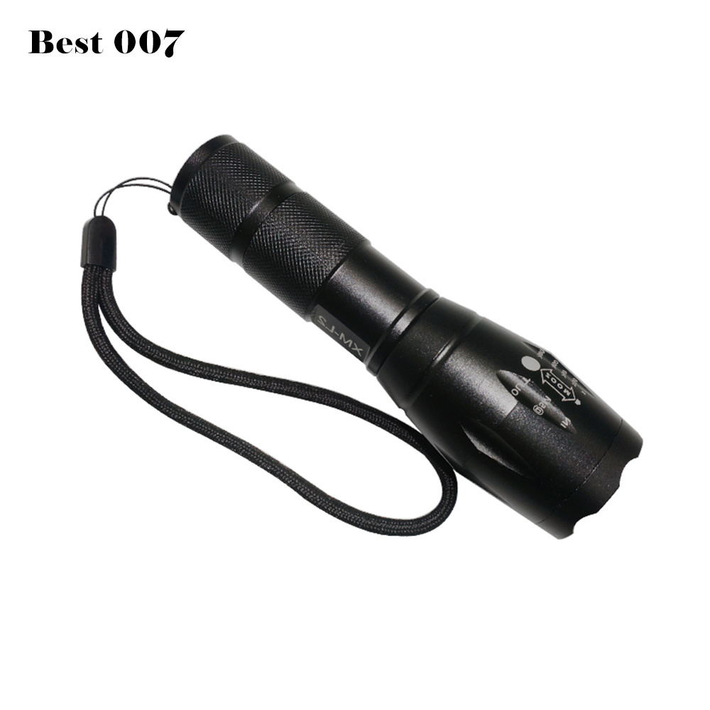 usa warehouse long distance t6 led tactical flashlight lenser torches