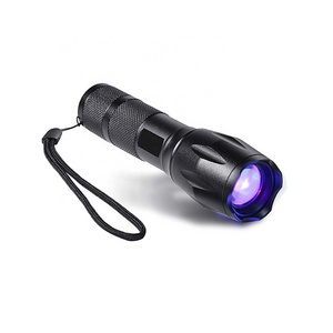 365nm uv led torch Cat Urine Pet Stains Bed Detector Ultraviolet amber detector 395nm Handheld Portable Blacklight uv flashlight