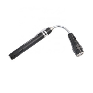 Aluminium Magnetic Work Light 3 LED Aluminum Snake Light LED Flexible Tool Flashlight