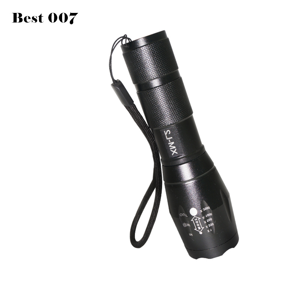 usa warehouse long distance t6 led tactical flashlight lenser torches