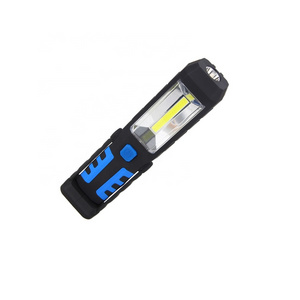 Portable 3W COB LED Cordless Multi-functional Micro USB Stand Magnetic Rechargeable Work Lights With Power Bank SOS Function