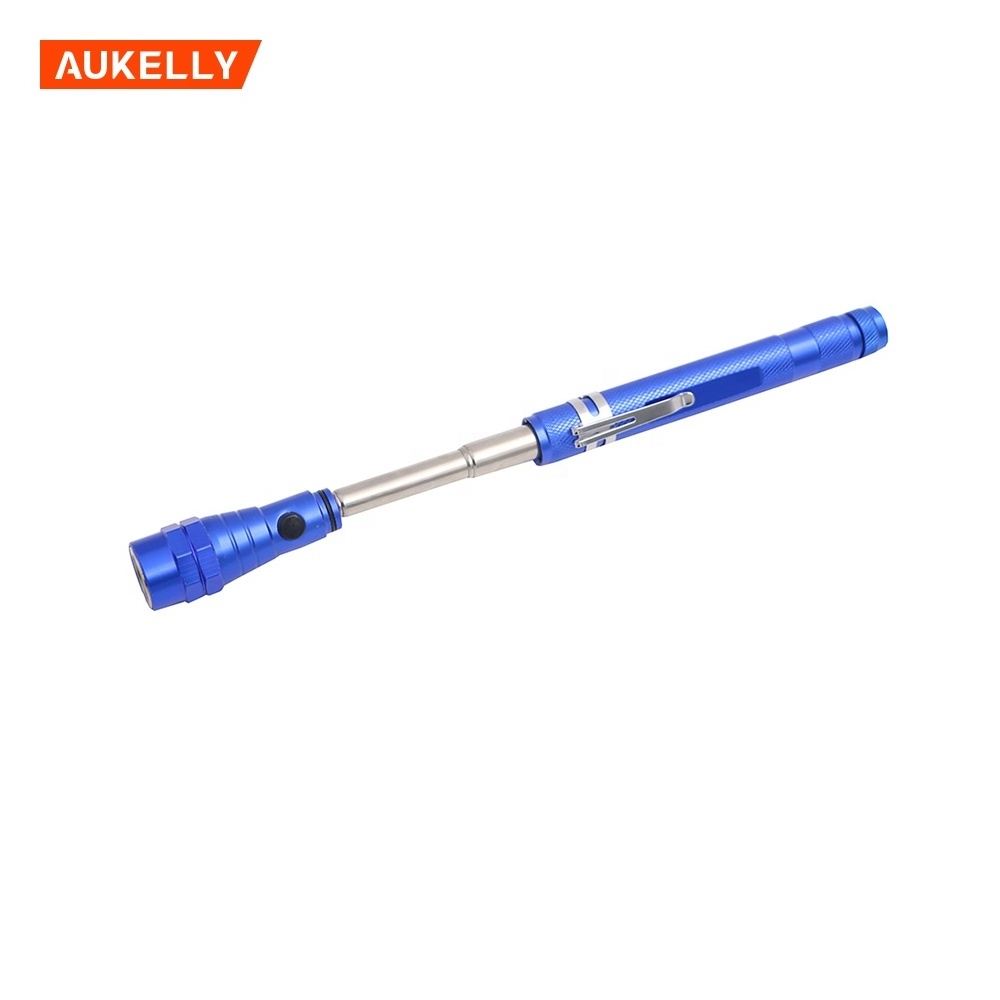 Aluminium Magnetic Work Light 3 LED Aluminum Snake Light LED Flexible Tool Flashlight