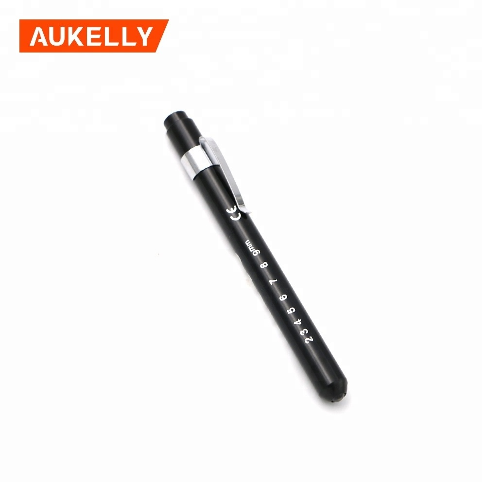 Lightweight Pupil Gauge Engraved Doctor Diagnostic Penlight Nurse Medical Led Pen Light Torch Flashlight