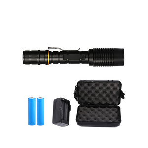 T6 lamparas de mano 1000 LM LED Rechargeable hunting linterna zoomable Waterproof high power led fast track flashlight torch