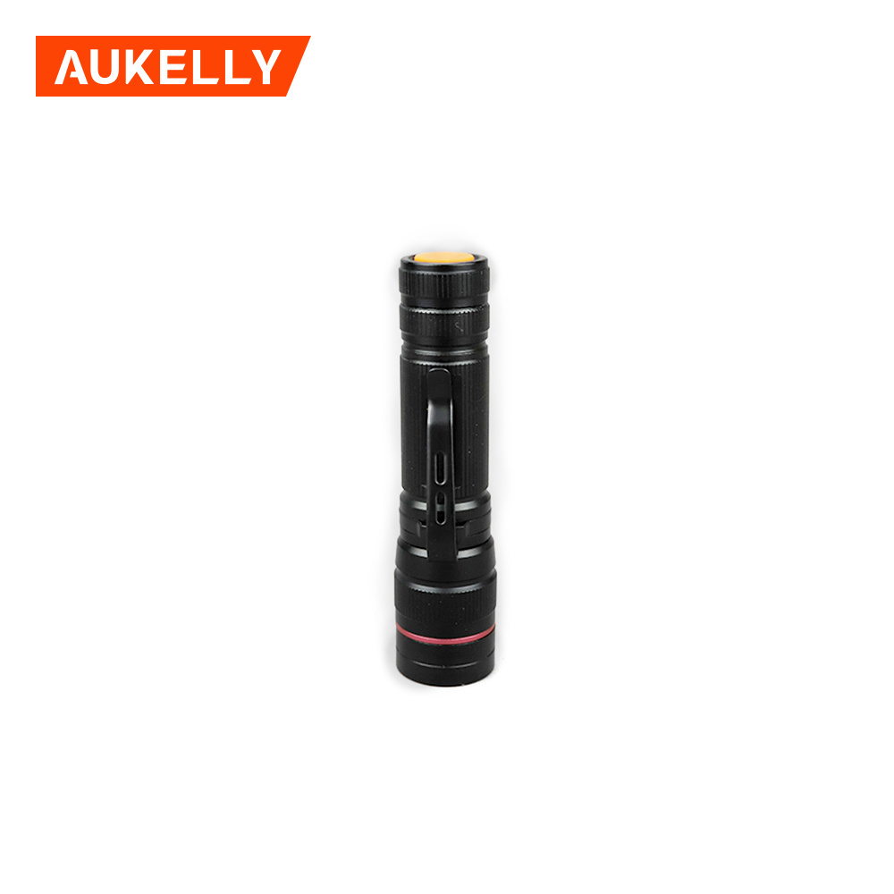 Aukelly LED Flashlight T6 1000Lumen 3 Mode tactical flexible led torch light japanese torch