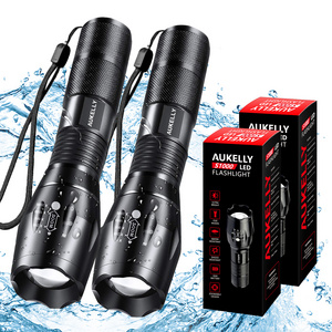 High Power Aluminum Flashlights Led Torch 1000 Lumen Rechargeable Tactical Led Flashlight