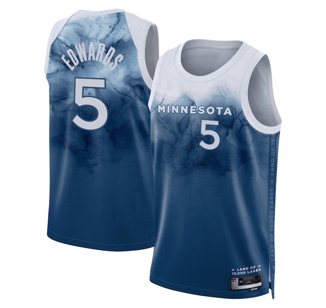 New season  high quality   Anthony Edwards  Gilgeous-Alexander   Tyrese Haliburton  basketball  top  jersey