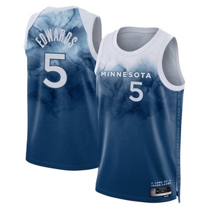 New season  high quality   Anthony Edwards  Gilgeous-Alexander   Tyrese Haliburton  basketball  top  jersey