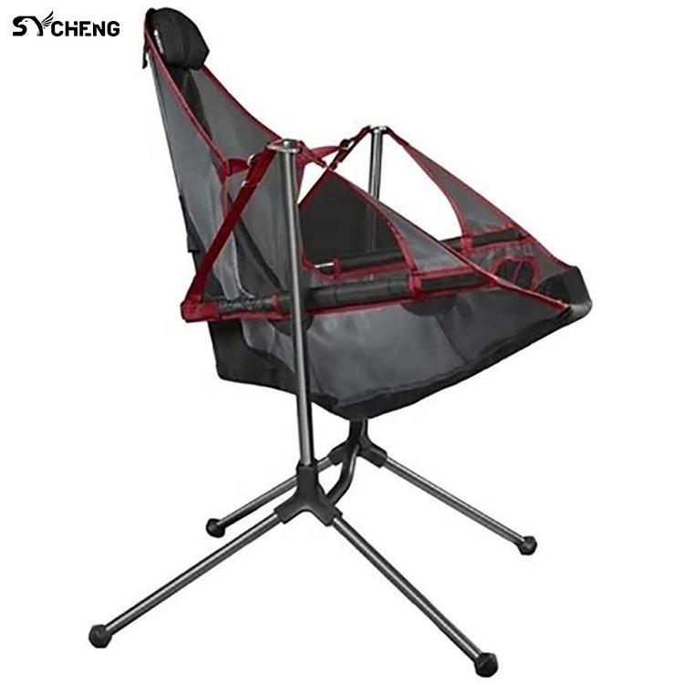 Camping rocking chair Park swing beach family hammock folding chair outdoor beach chair