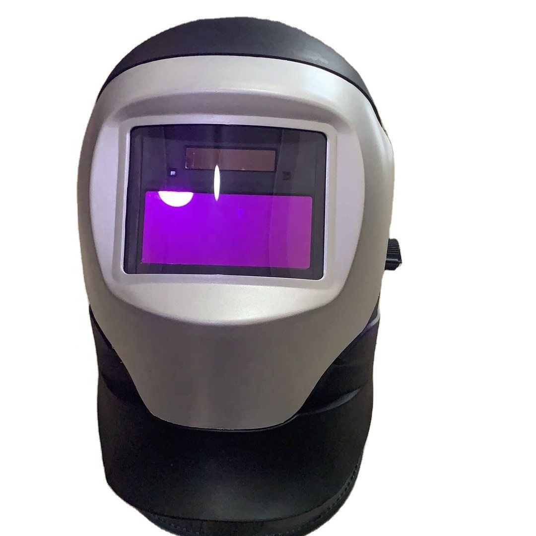 CE EN379 EN175 Custom auto darkening welding helmet with air filter