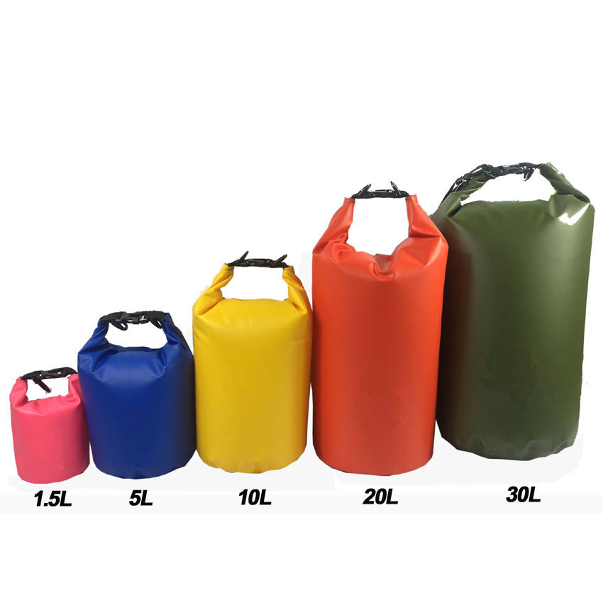 Waterproof Dry Bag - Roll Top Dry Compression Sack Keeps Gear Dry for Kayaking, Beach, Rafting, Boating, Hiking, Camping