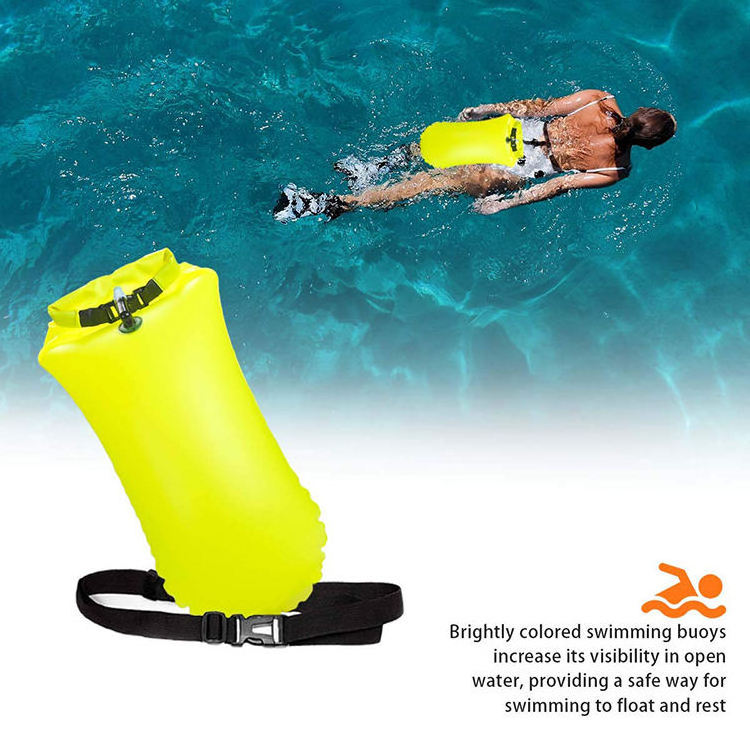 2022 Hot Sale Custom Open Water Swimming Trusted Companion Safety Buoy