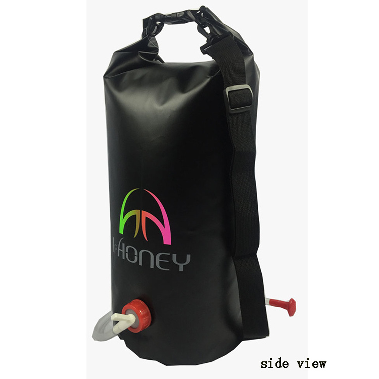 PVC Waterproof Shower Water Bag Outdoor Camping Travel Beach Shower