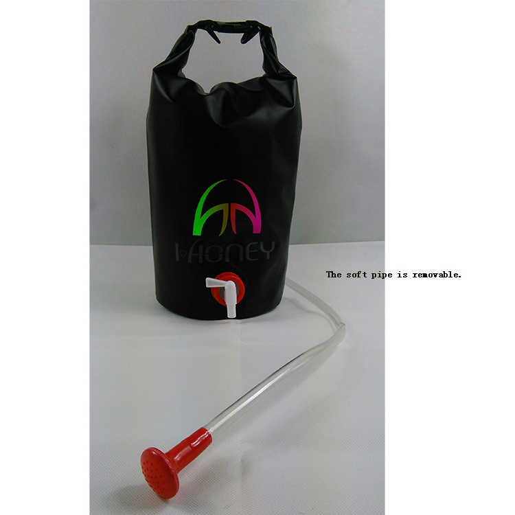 PVC Waterproof Shower Water Bag Outdoor Camping Travel Beach Shower