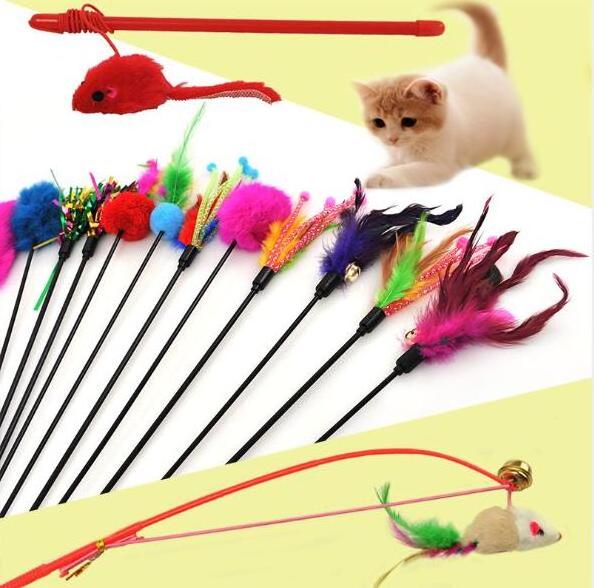 China low cheap price pet product cat teaser ball rope toy cat toys wholesale supplier bulk pet toys