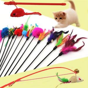 China low cheap price pet product cat teaser ball rope toy cat toys wholesale supplier bulk pet toys