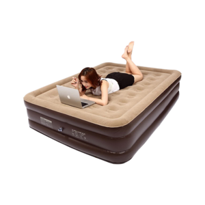 Inflatable Flocked Air Mattress High Quality Inflatable Single Air Bed