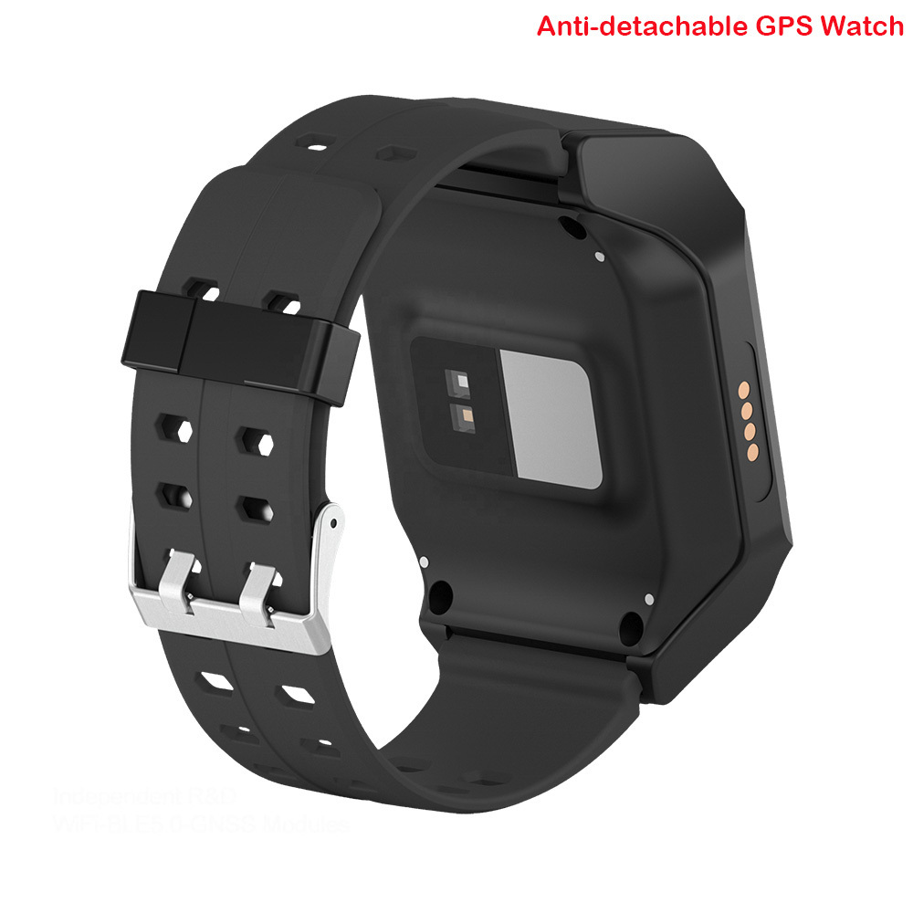 SDK Available tamper proof 4G 2G GPS watch tracker with geofence