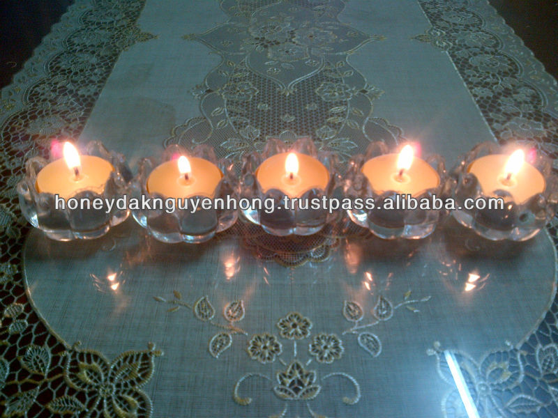 TEALIGHT BEESWAX CANDLES HANDMADE 100% NATURAL FROM VIETNAM