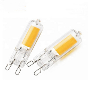 HoneyFly G9 G4 LED COB Dimmable Lamp 3W 6W 110V 220V Capsule Clear Crystal Warm White Bulb Replace G9 Halogen Lamp