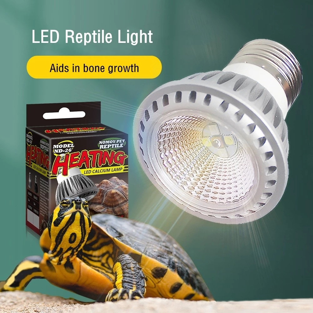 HoneyFly LED UVB UVA Pet Infrared Heating Lamp E27 220V/110V 5W 5.0 10.0 Reptile Turtle Lizard Heater Bulb Energy Saving