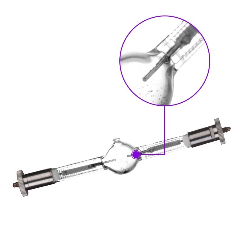 HoneyFly Metal Halide Lamp HTI 700W/D4/75 7500K Quartz Bulbs Double Ended Short Arc Lamp Replacement for SHARXS HTI 700 W/D4/75