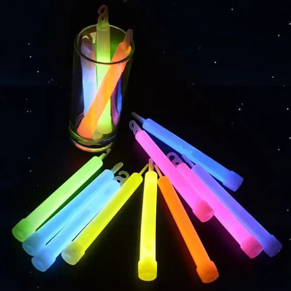 HoneyFly Fluorescence Night Light Stick 6 Inch Chemical Camping Emergency Survival Flashlight Disposable Wild Party Celebration