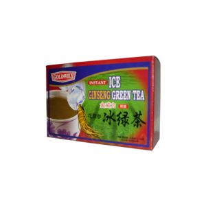 Goldwily Instant Ice Ginseng Green Tea Organic Tea With Shelf Life 24 months